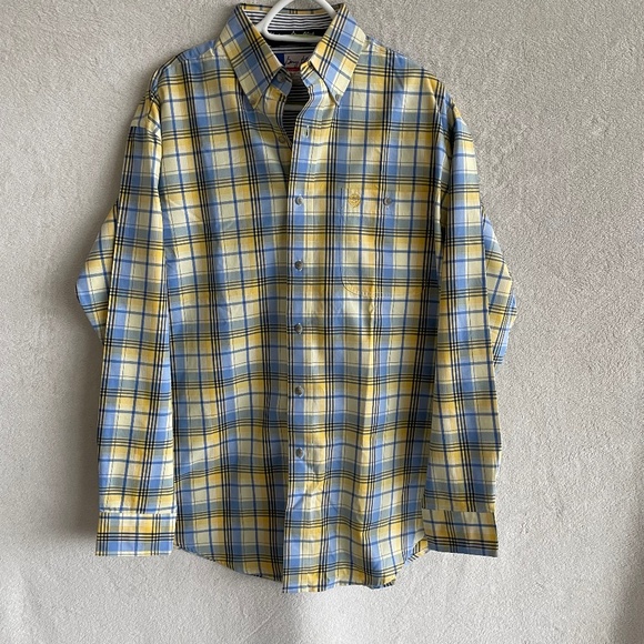 George Strait Cowboy Cut Collection by Wrangler / Men’s Long Sleeve Button-Down - Picture 1 of 7